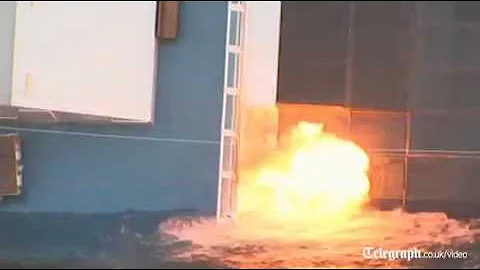 Cruise disaster: Italian navy blasts through hull of Costa Concordia