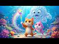 Bubble Monster Appears | Kitty Protects Baby Shark | Fun Kids Song, Nursery Rhymes & Adventure Story