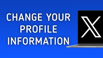 How To Change Your Profile Information On X (Twitter) On PC