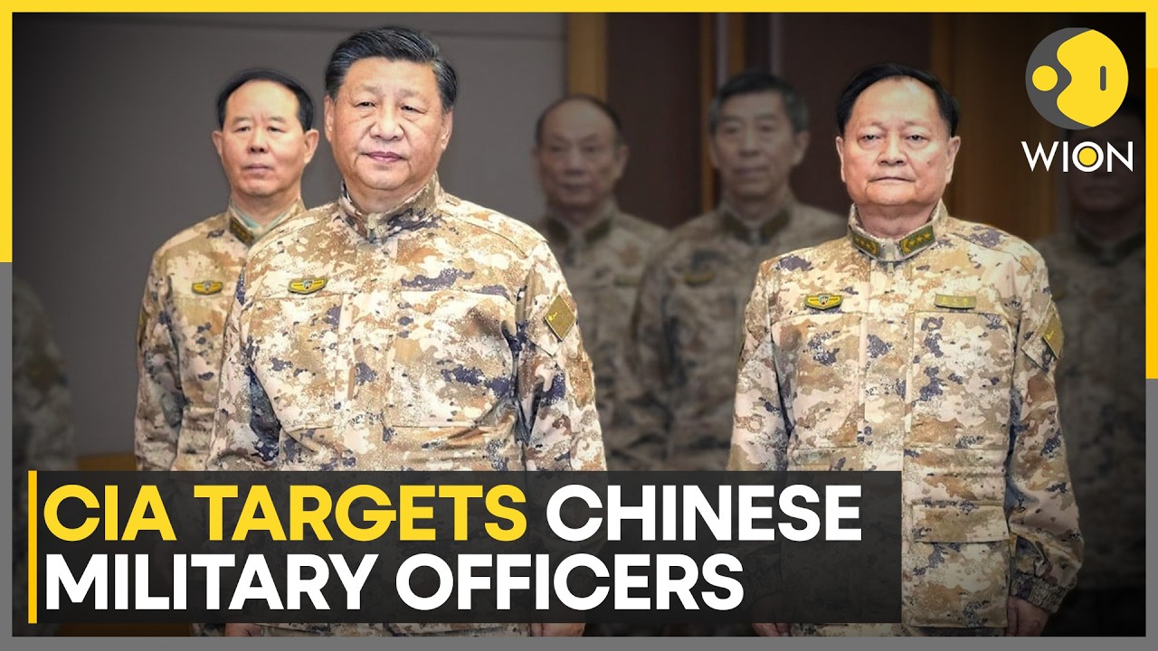 China's Military Officers on CIA Radar After Xi's Massive Purge | WION News