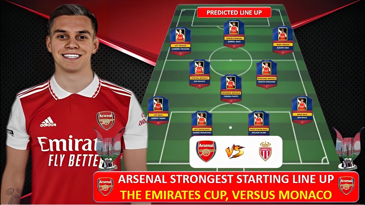 Arsenal vs AS Monaco - Pre-season friendly: TV channel, team news, lineups  & prediction