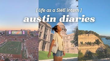 🌵life as a software engineer intern in austin, texas | sept vlog
