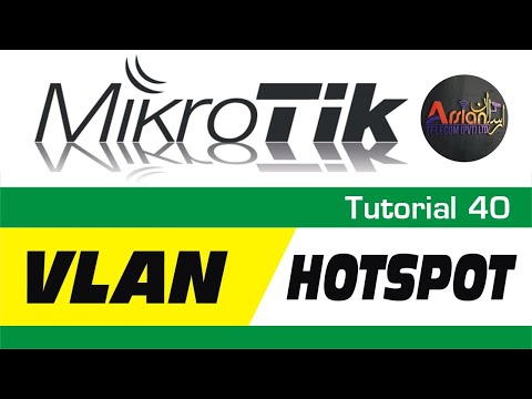 MikroTik Tutorial 40 - VLan Hotspot User