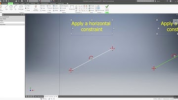 Autodesk Inventor Pro 2019 3 -2D Sketch Constraints