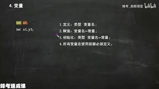 【期末不挂科】|蜂考|C语言速成班| 课时02 基本数据类型
