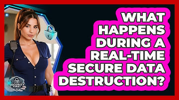 What Happens During A Real-time Secure Data Destruction? - SecurityFirstCorp.com