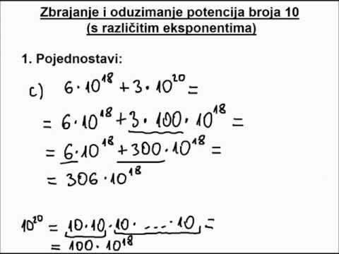 Video: Kako se riješiti eksponenata u algebri?