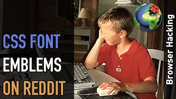 Browser hacking: Making CSS font emblems work on Reddit