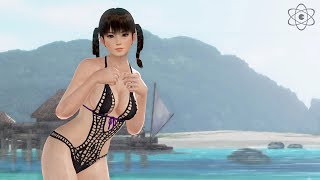 DOAX3 Scarlet - Leifang Rusalka Special: full relax gravures, pole dance & more