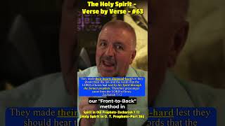 “Spirit in Old Time Prophets - Zechariah 7:12" - The Holy Spirit - VbV #63 #shorts #holyspirit