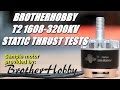 BrotherHobby T2 1608-3200KV Static Thrust Tests & Overview