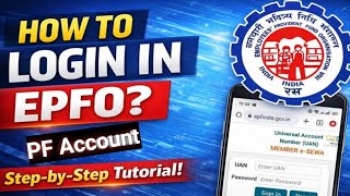How to Login in PF Account| PF account me login kaise kare | mobile se 2026