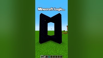 “Minecraft Logic 🤔 | Yeh Kaise Ho Gaya?! 😂🔥 #minecraft #shorts”