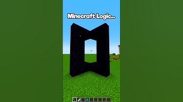 “Minecraft Logic 🤔 | Yeh Kaise Ho Gaya?! 😂🔥 #minecraft #shorts”