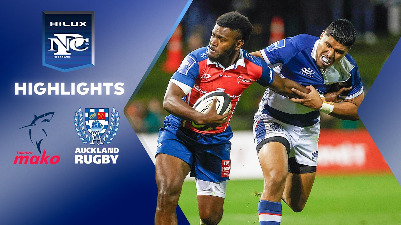 HIGHLIGHTS | Tasman vs Auckland | Hilux NPC | Round 8 | Sky Sport NZ