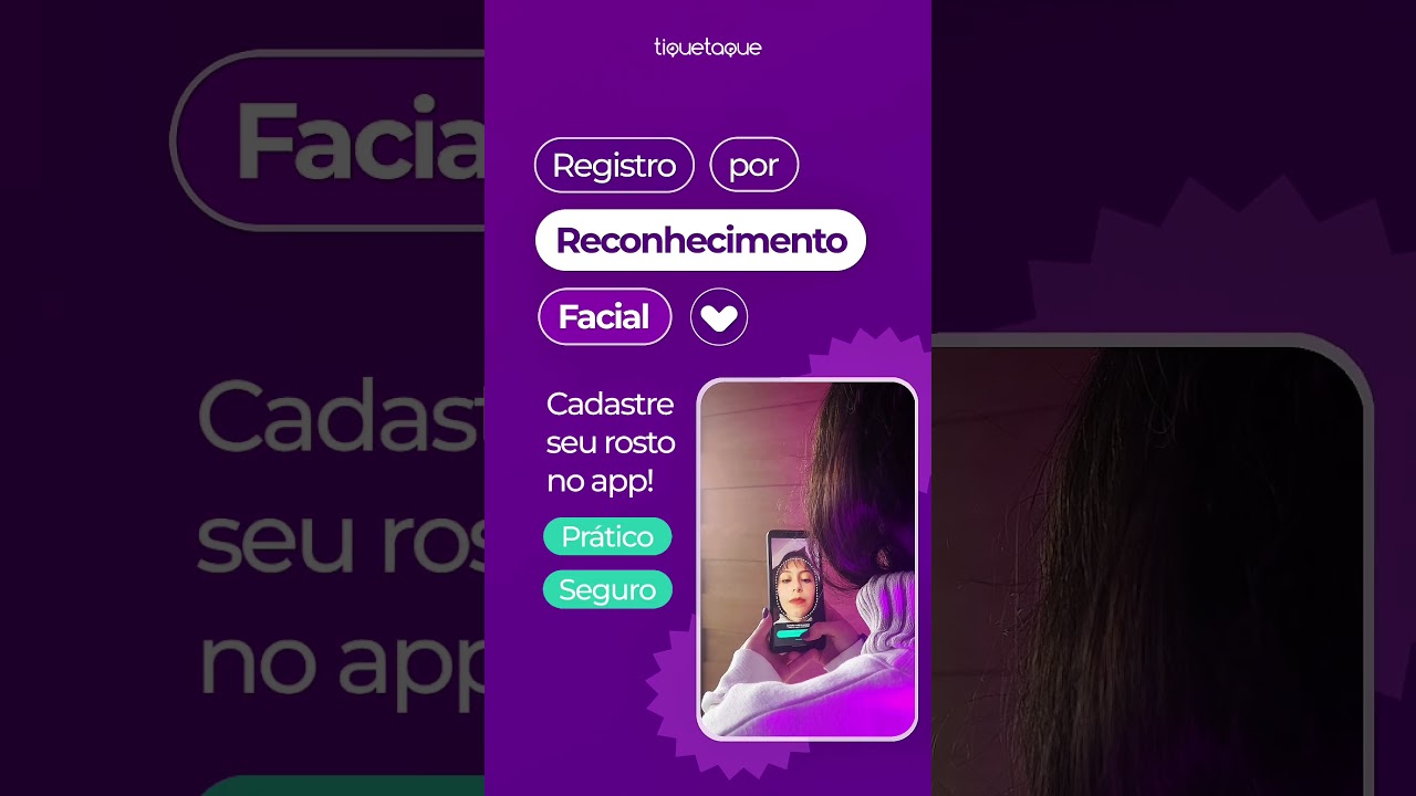 Registro de ponto por reconhecimento facial no app