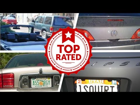 34 Hilarious Custom License Plates 💚