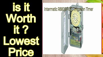 Intermatic R8806P101C Irrigation Timer Features - Important Information