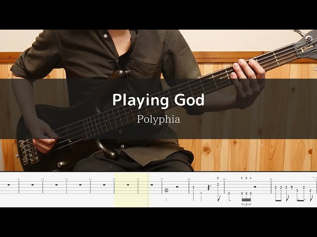 Polyphia - Playing God Bass Cover TAB 