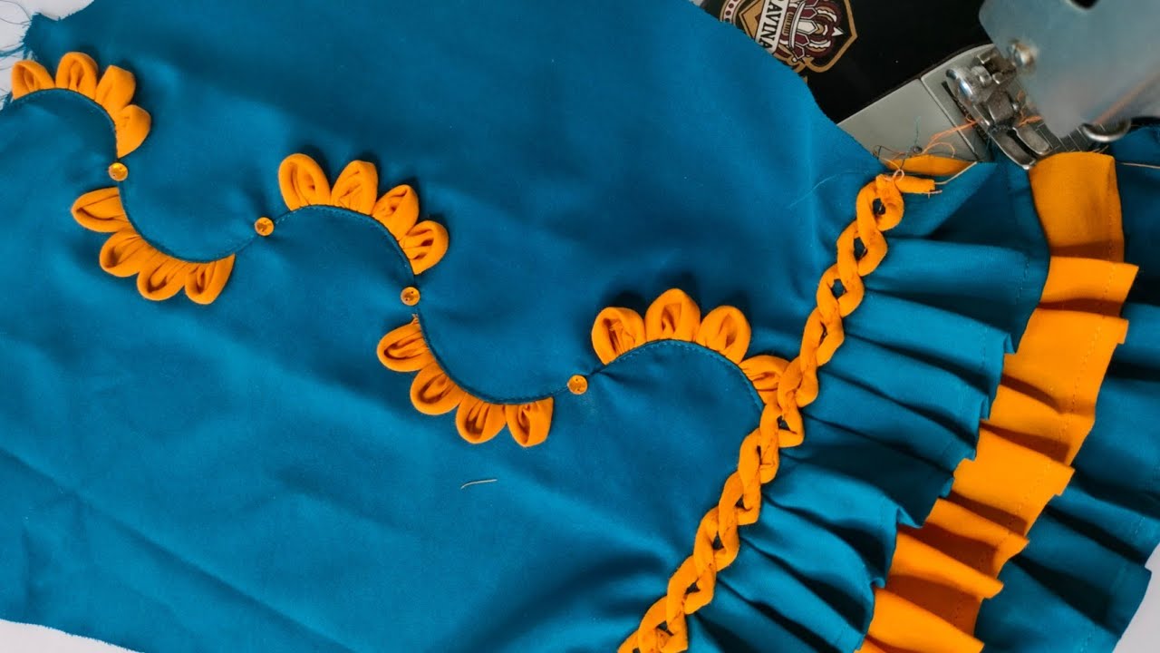 Easy and beautiful sleeves design for beginners, New baju design