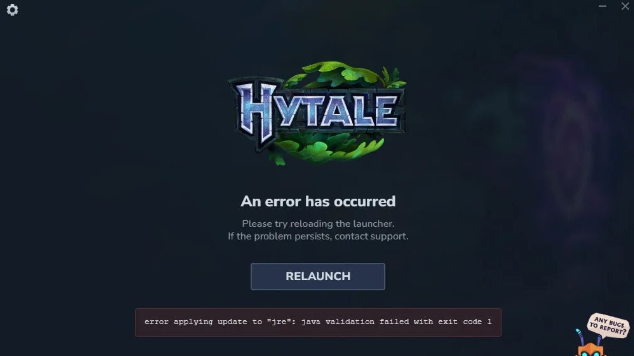 How to Fix Hytale Install Error: Applying Update to JRE | Java ...