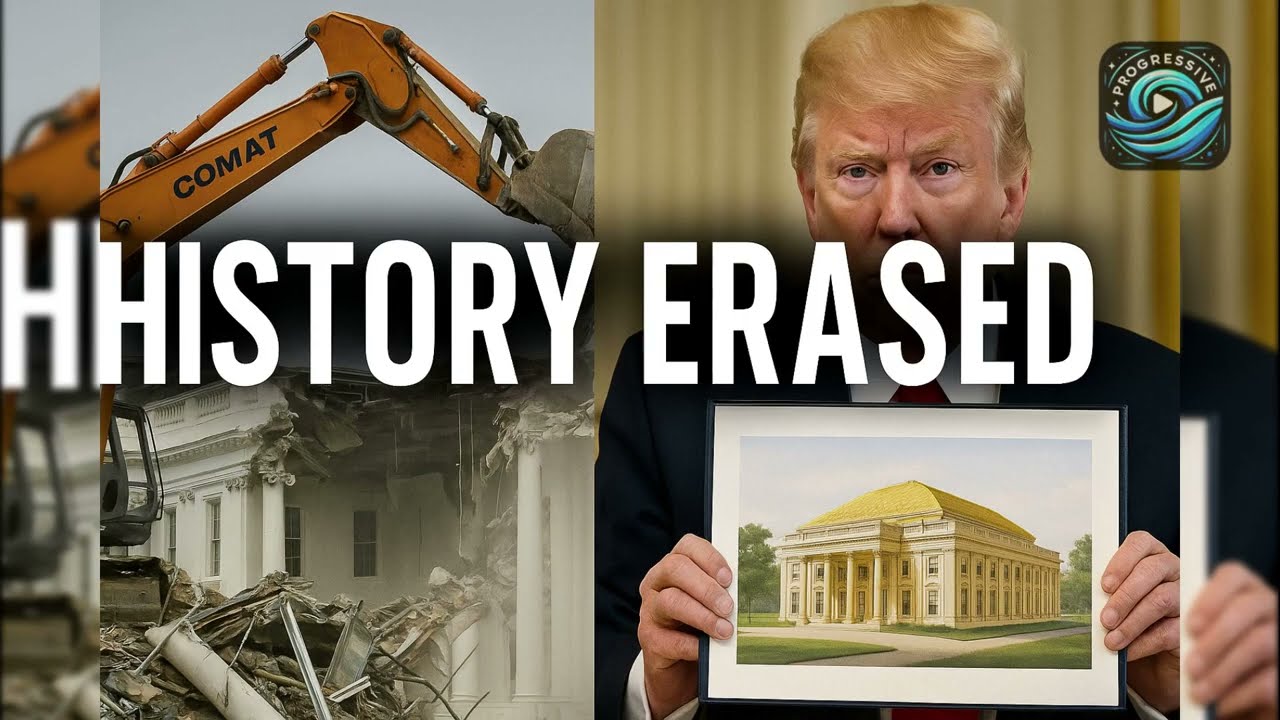 SHOCKING: Trump Destroys the White House to Build His GOLD EMPIRE