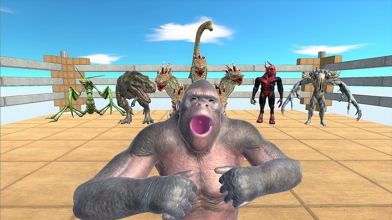 Goro the giant remastered with update! - Animal Revolt Battle Simulator