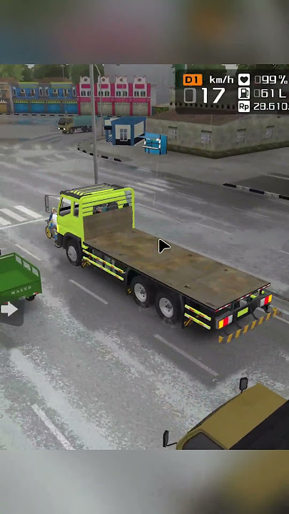 REAL TRUCK HORN & SULAWESI BRAKE SOUNDS ON TRUCKSID! #shorts #trucksid #bussid