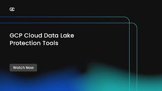 GCP Cloud Data Lake Protection Tools