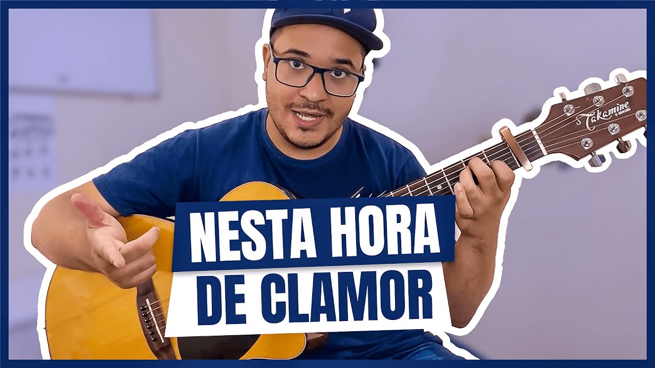 TOCANDO NESTA HORA DE CLAMOR COM ACORDES MAIS ABERTOS YouTube