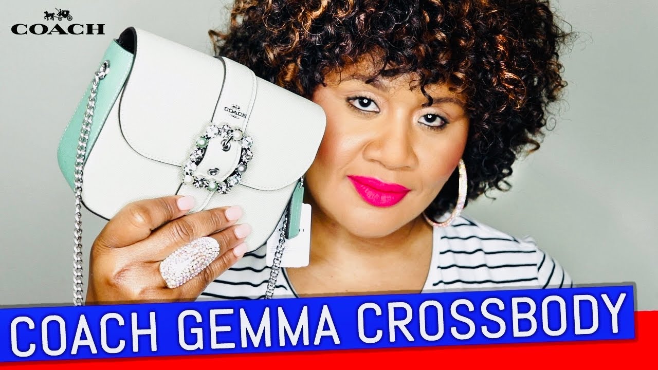 COACH®  Gemma Crossbody With Jeweled Buckle