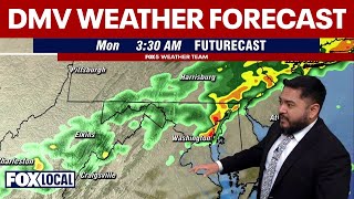 Severe storms possible in DC area Sunday before mid-week cooldown