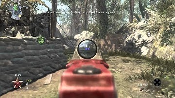 COD Black Ops - Dolphin Dive + Claymore = Epic Lulz