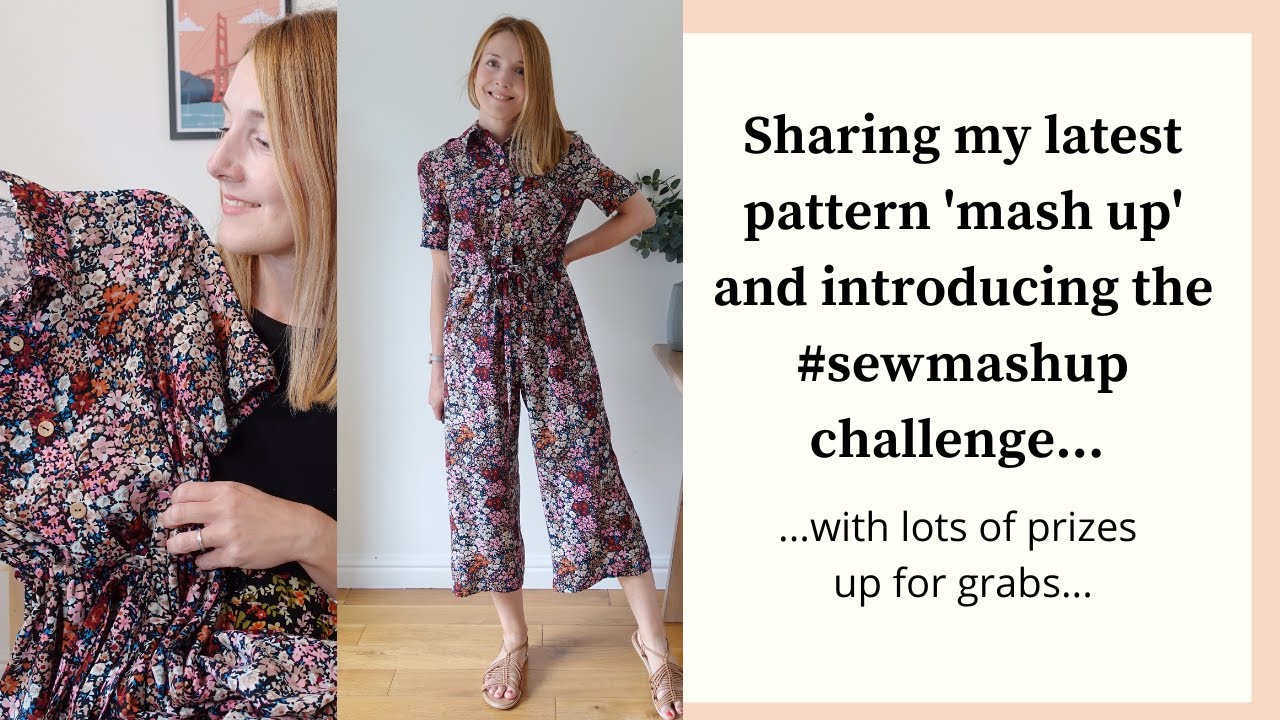 Sharing my latest sewing pattern 'mash up' and introducing a fun new ...