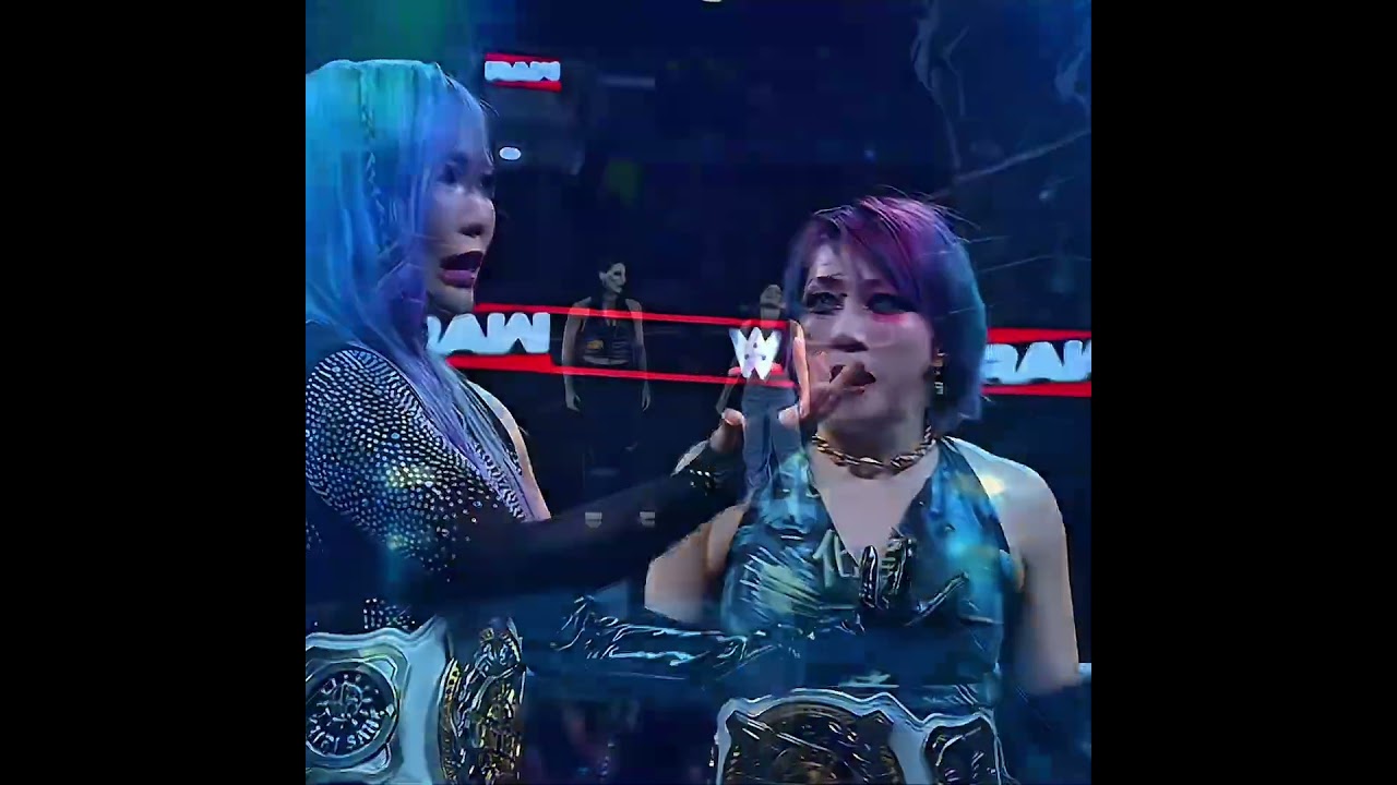 Rhea And Iyo vs Kabuki warriors raw edit 🔥☠️