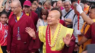 Peresmian Vihara Hua Yu 華雨雷藏寺 oleh Maha Guru Lien Sheng | Madha tantri