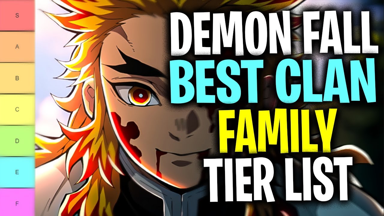 Demon fall clan tier list! Which Clan should you keep? (Made by a regular  Player) 