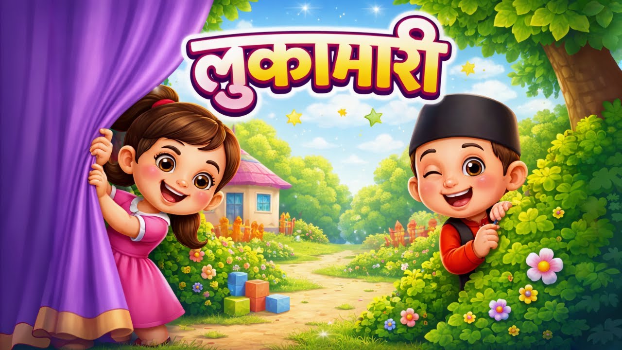 Hide and Seek ( lukamari ) | Nepali Kids Rhyme | Dancing, Laughs & Playful Adventure! 