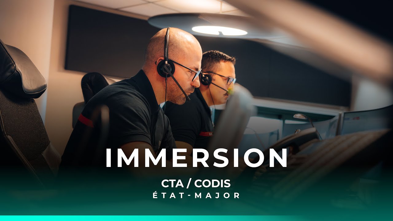 Immersion : le traitement de l'alerte au CTA/CODIS des Pompiers13
