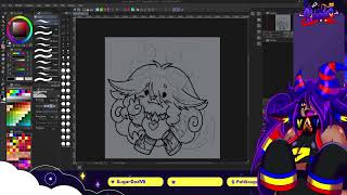 PREDEBUT TEST STREAM | DRAWING RANDOM STUFF