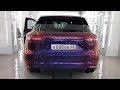 2019 Porsche Cayenne Turbo 4.0 V8 REDSTAR EXHASUT downpipes sound