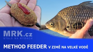 Method feeder v zimě na velké vodě