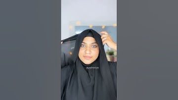 Full coverage hijab | simple hijab tutorial 🧕| #viral #yourubeshorts #hijabtutorial #shortsvideo