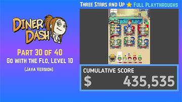 Diner Dash (2006, Java) - Part 30 of 40: Go with the Flo, Level 10
