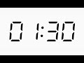 90 Second Silent Timer - Loud Alarm at End! Workout, Homeschool, Challenges, Study, Cooking, HIIT