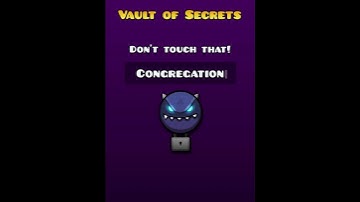 Thumbnail of The VAULT Of CONGREGATION!? 😨 | Subscribe |#shorts #geometrydash #funny #congregation #memes
