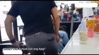 Berlagak dapat pegang kepala orang Malaysia,Rupanya Polis