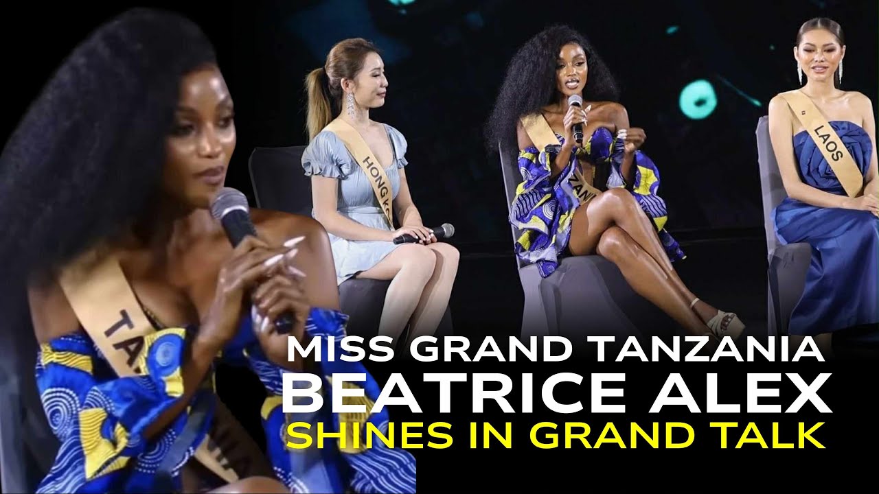 Мисс Танзания Беатрис Алекс блистает в первой части серии MGI Grand Talk