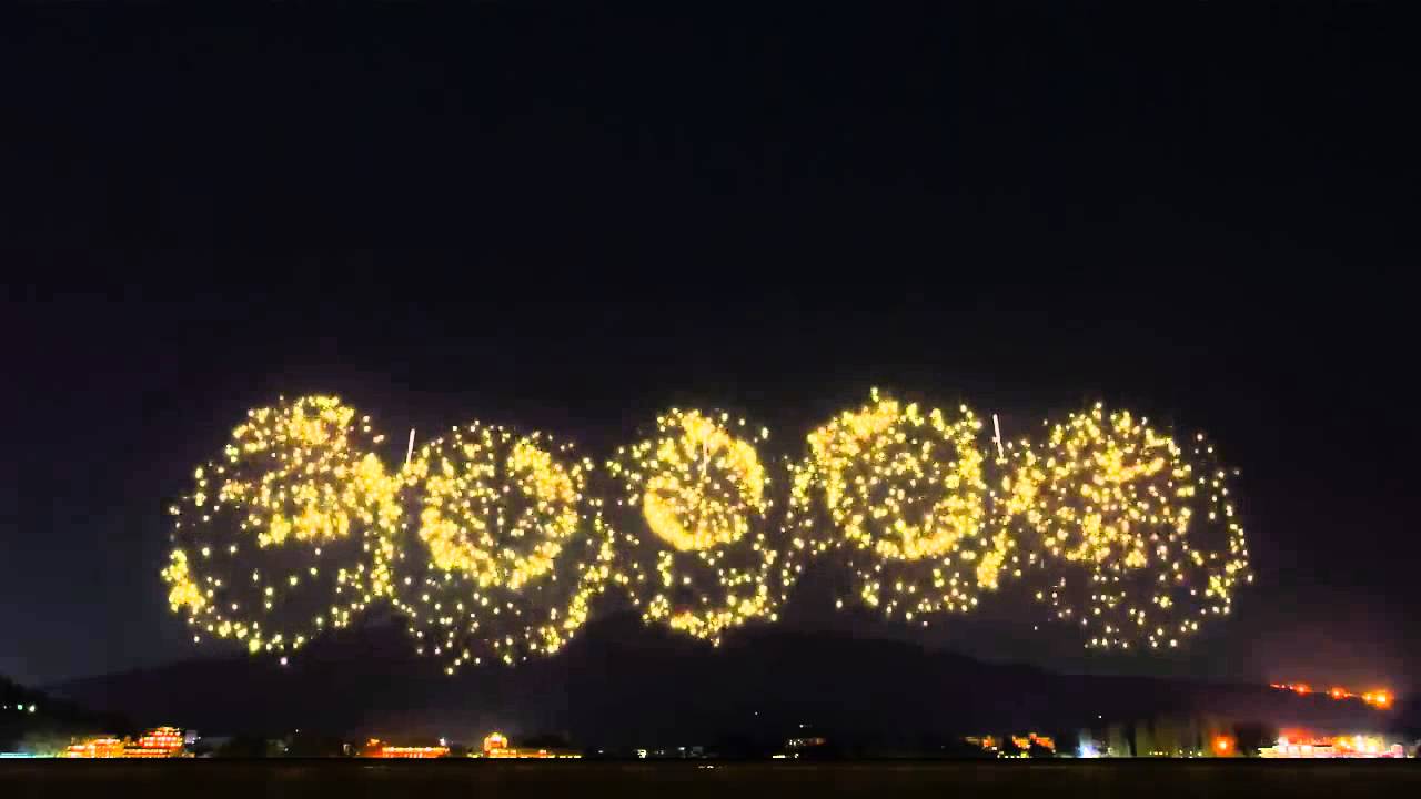 fwsim mount fuji synchronized fireworks show