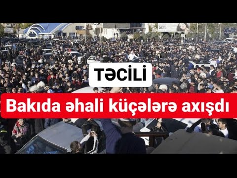 TƏCİLİ. Bakıda qarabağlılar